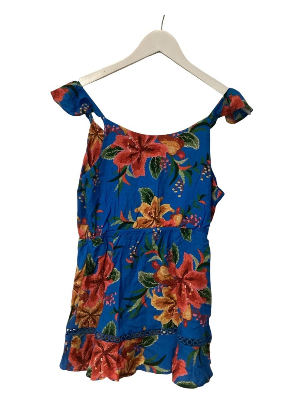 Farm Rio Ruffled Floral Tank - Picture 6 of 8
